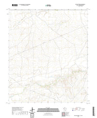 US Topo 7.5-minute map for Outlaw Spring TXNM