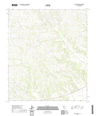 US Topo 7.5-minute map for Owens Creek NE TX