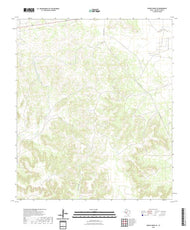 US Topo 7.5-minute map for Owens Creek SE TX