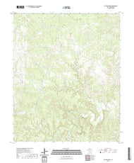 US Topo 7.5-minute map for Ox Yoke Creek TX
