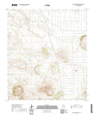 US Topo 7.5-minute map for Packsaddle Mountain TX