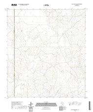 US Topo 7.5-minute map for Palo Blanco Tank TX