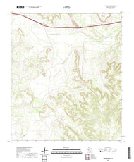 US Topo 7.5-minute map for Panther Bluff TX
