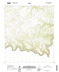 US Topo 7.5-minute map for Panther Gulch West TXCOA