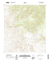 US Topo 7.5-minute map for Paradise Mountain TX
