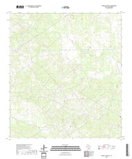 US Topo 7.5-minute map for Parrilla Creek SE TX