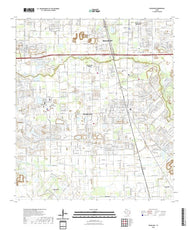 US Topo 7.5-minute map for Pearland TX