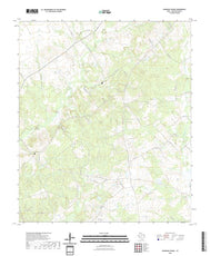 US Topo 7.5-minute map for Pearsons Chapel TX