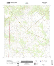 US Topo 7.5-minute map for Peck Branch TX
