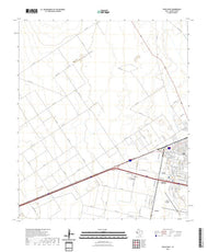 US Topo 7.5-minute map for Pecos West TX