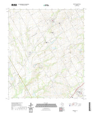 US Topo 7.5-minute map for Penelope TX