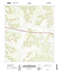 US Topo 7.5-minute map for Pikes Peak TX
