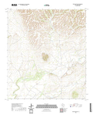 US Topo 7.5-minute map for Pinto Mountain TX