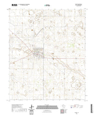 US Topo 7.5-minute map for Plains TX