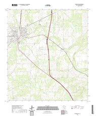 US Topo 7.5-minute map for Pleasanton TX