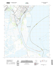US Topo 7.5-minute map for Port Arthur South TXLA