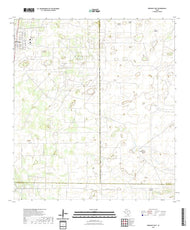 US Topo 7.5-minute map for Premont East TX