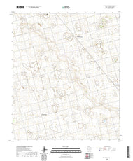 US Topo 7.5-minute map for Punkin Center TX
