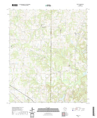 US Topo 7.5-minute map for Purley TX