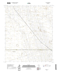 US Topo 7.5-minute map for Pyote NE TX
