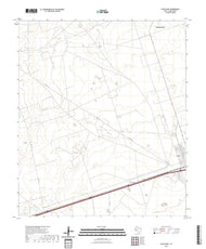 US Topo 7.5-minute map for Pyote West TX