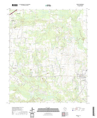 US Topo 7.5-minute map for Quinlan TX