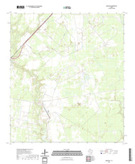 US Topo 7.5-minute map for Quintana TX