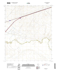 US Topo 7.5-minute map for Quito Draw TX