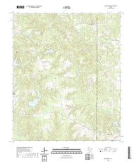 US Topo 7.5-minute map for Rhonesboro TX