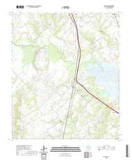 US Topo 7.5-minute map for Richland TX