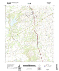 US Topo 7.5-minute map for Riesel TX