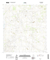 US Topo 7.5-minute map for Rincon TX