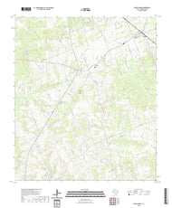 US Topo 7.5-minute map for Roans Prairie TX