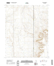 US Topo 7.5-minute map for Rock Camp TXNM