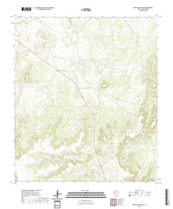 US Topo 7.5-minute map for Rock House Draw TX