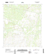 US Topo 7.5-minute map for Rockaway Creek TX