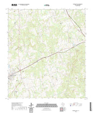 US Topo 7.5-minute map for Rockdale East TX