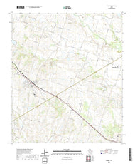 US Topo 7.5-minute map for Rogers TX