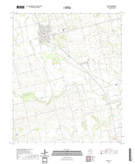 US Topo 7.5-minute map for Rotan TX