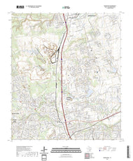 US Topo 7.5-minute map for Round Rock TX