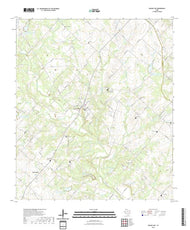 US Topo 7.5-minute map for Round Top TX