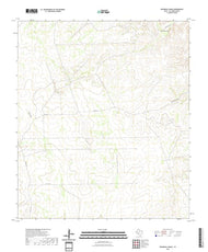 US Topo 7.5-minute map for Roundhill Ranch TX