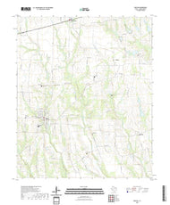 US Topo 7.5-minute map for Roxton TX