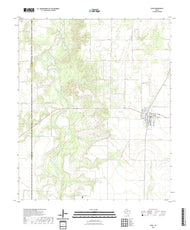 US Topo 7.5-minute map for Rule TX
