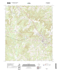 US Topo 7.5-minute map for Rusk TX