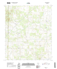 US Topo 7.5-minute map for Sabanno TX