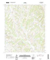 US Topo 7.5-minute map for Salona TX