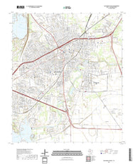 US Topo 7.5-minute map for San Angelo South TX