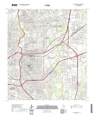 US Topo 7.5-minute map for San Antonio East TX