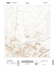 US Topo 7.5-minute map for San Martine TX